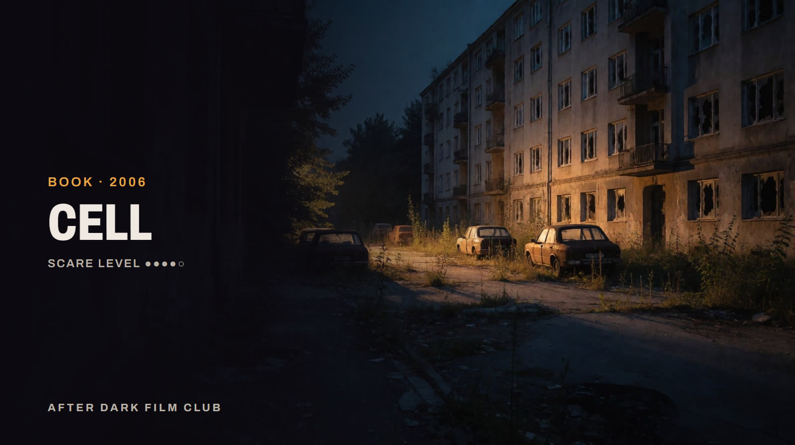 Cell, an After Dark title card