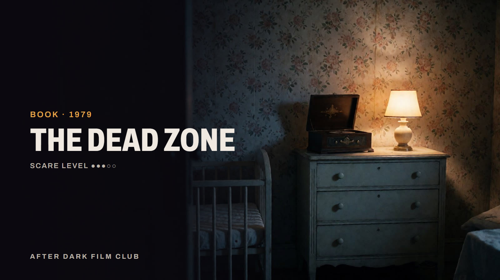 The Dead Zone, an After Dark title card