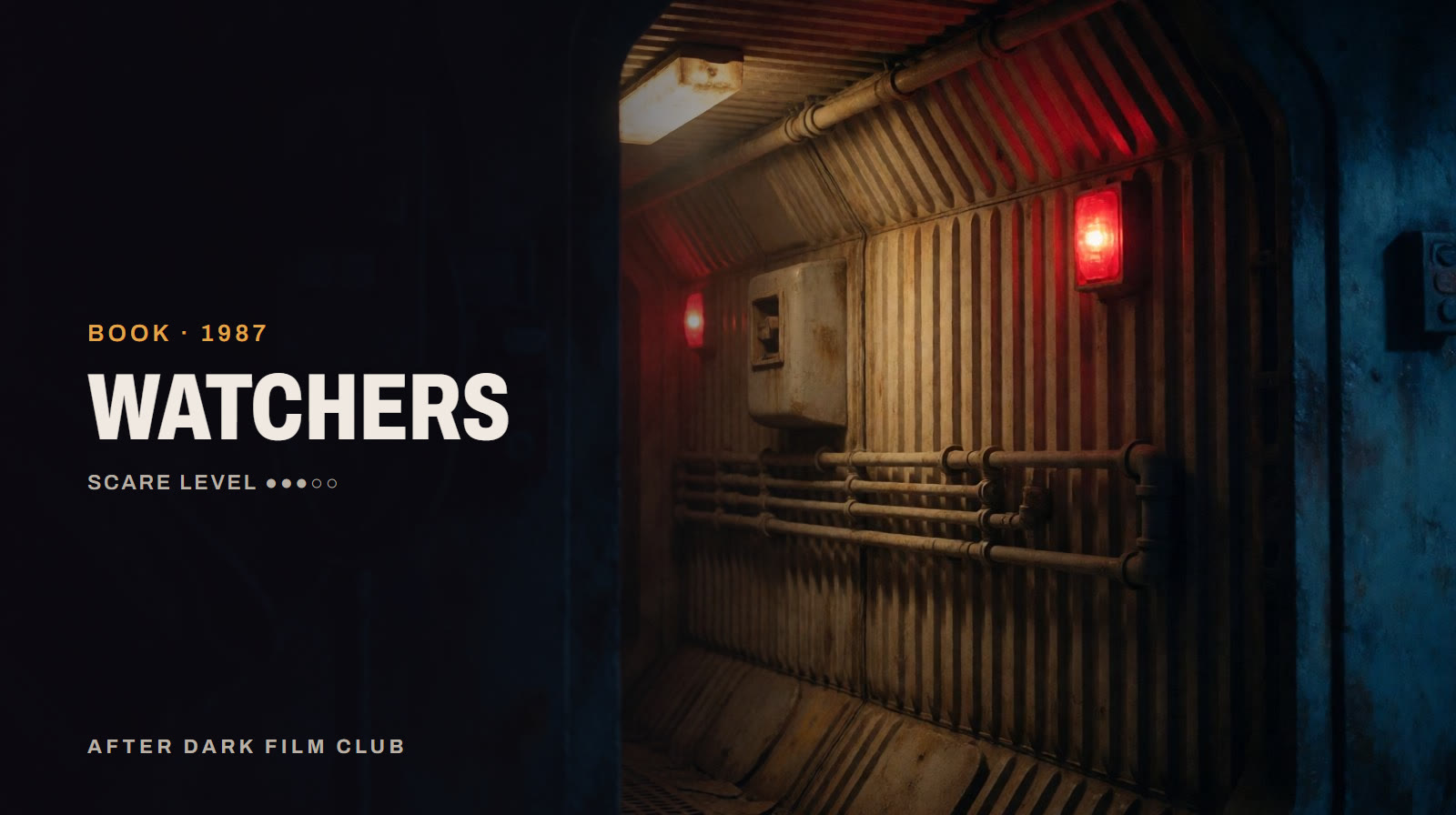 Watchers, an After Dark title card
