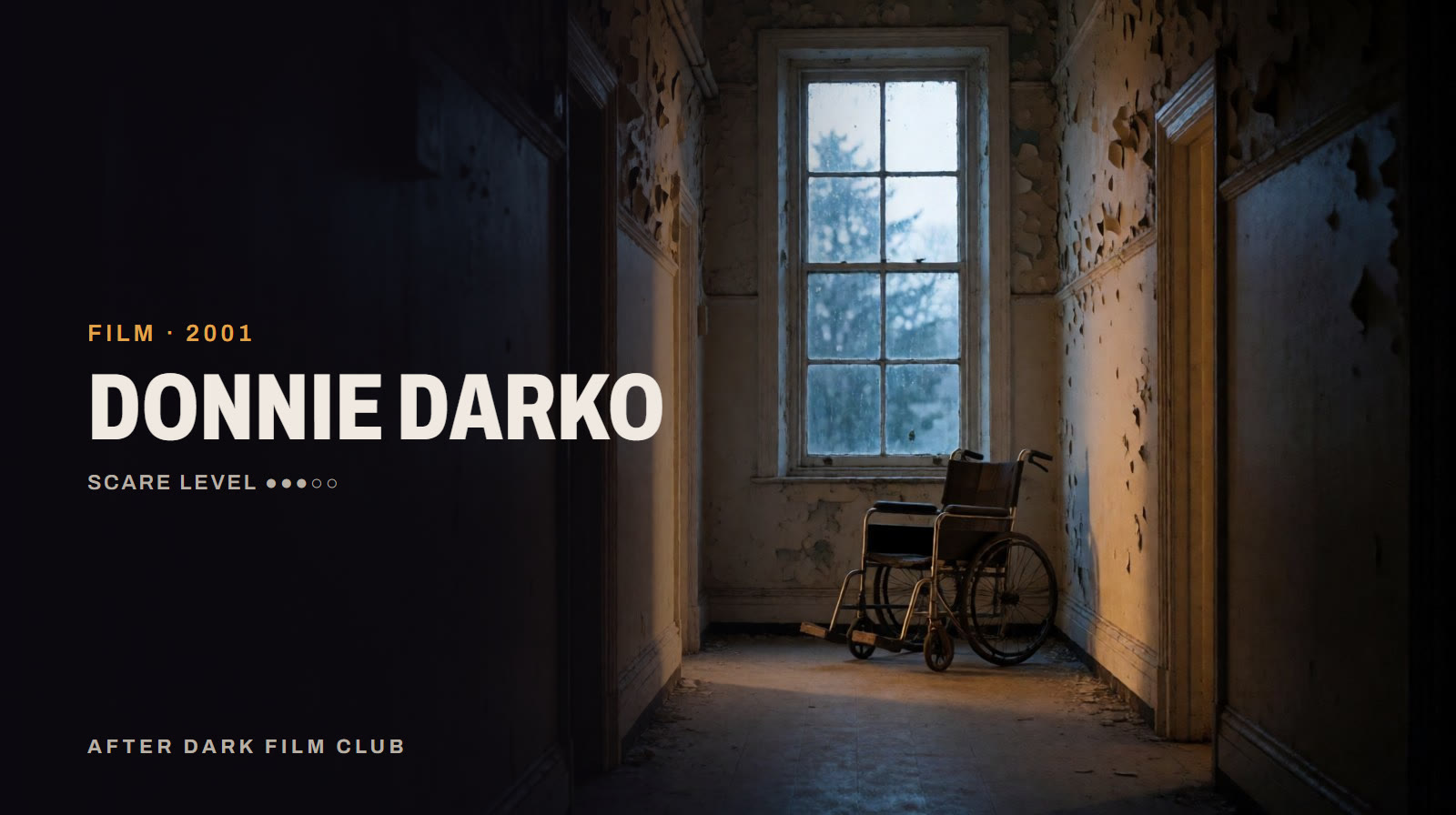 Donnie Darko, an After Dark title card