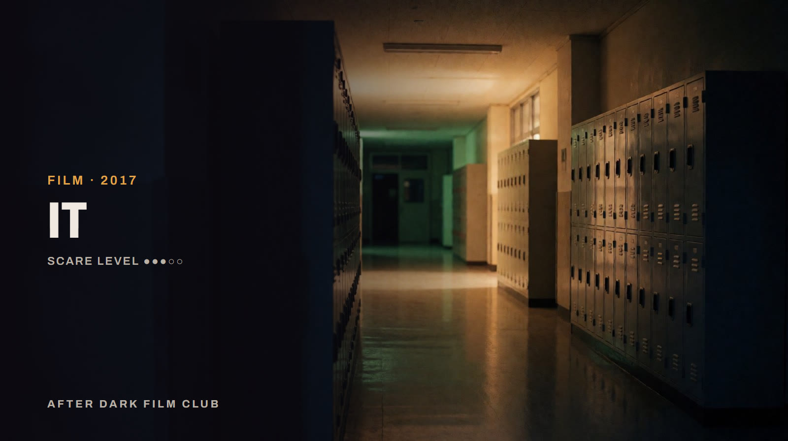 It, an After Dark title card