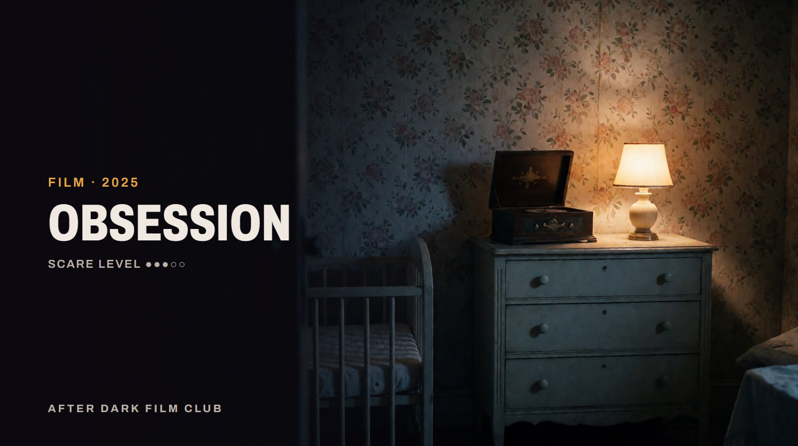 Obsession, an After Dark title card
