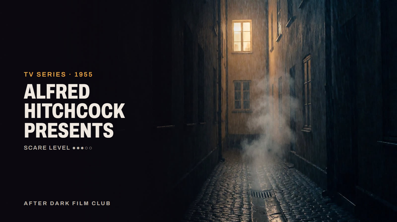 Alfred Hitchcock Presents, an After Dark title card