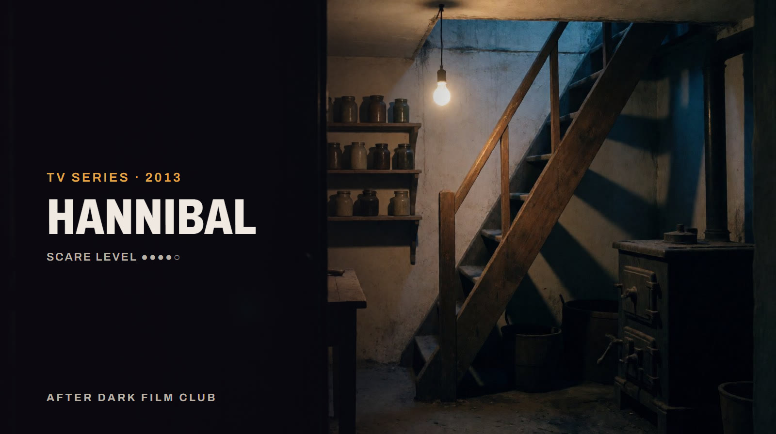 Hannibal, an After Dark title card