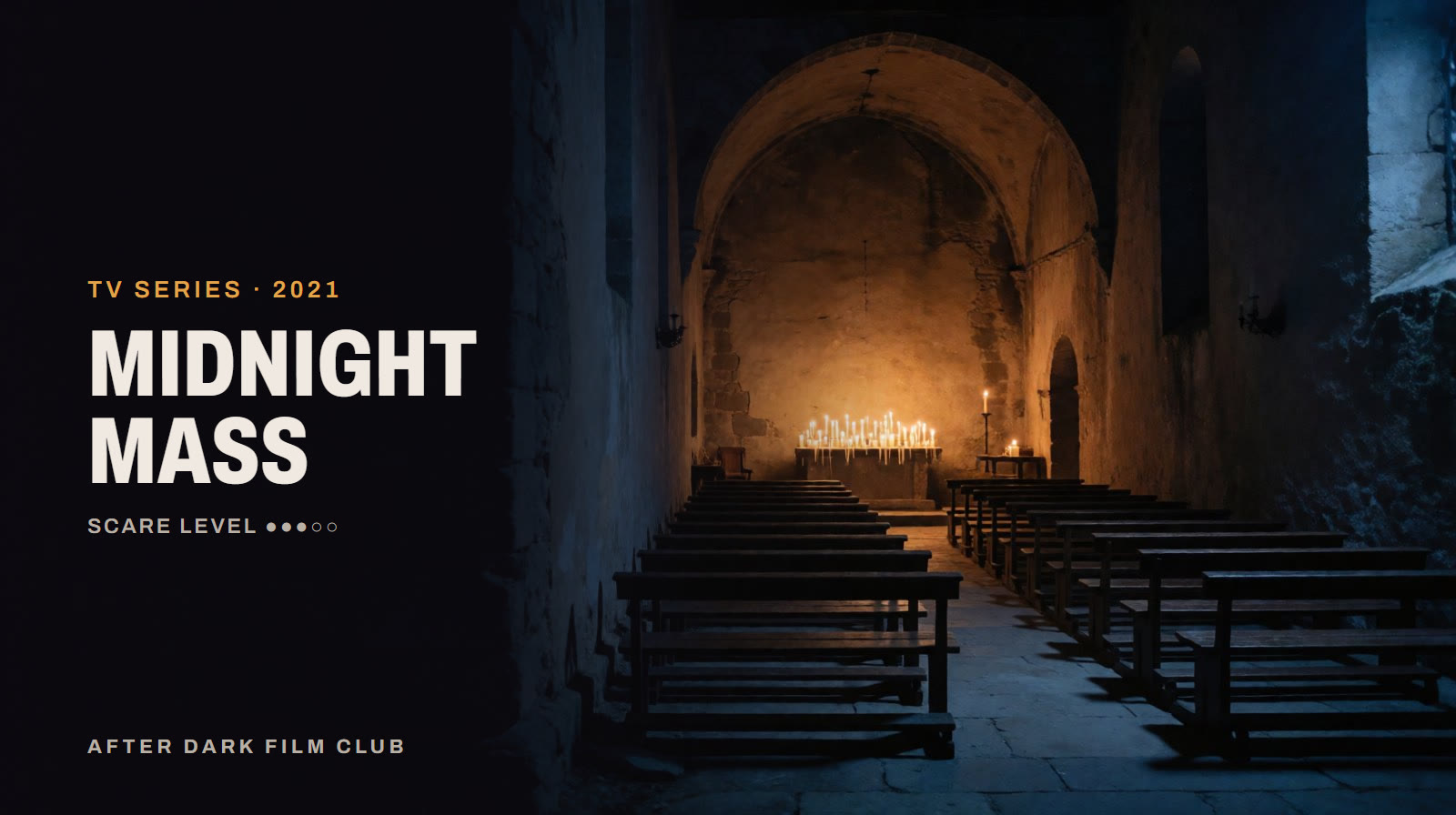 Midnight Mass, an After Dark title card