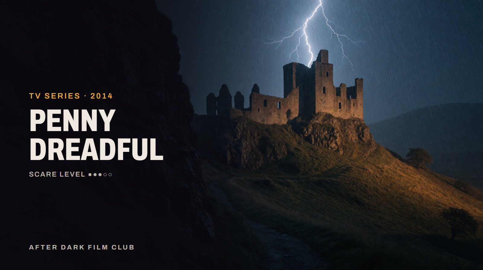 Penny Dreadful, an After Dark title card