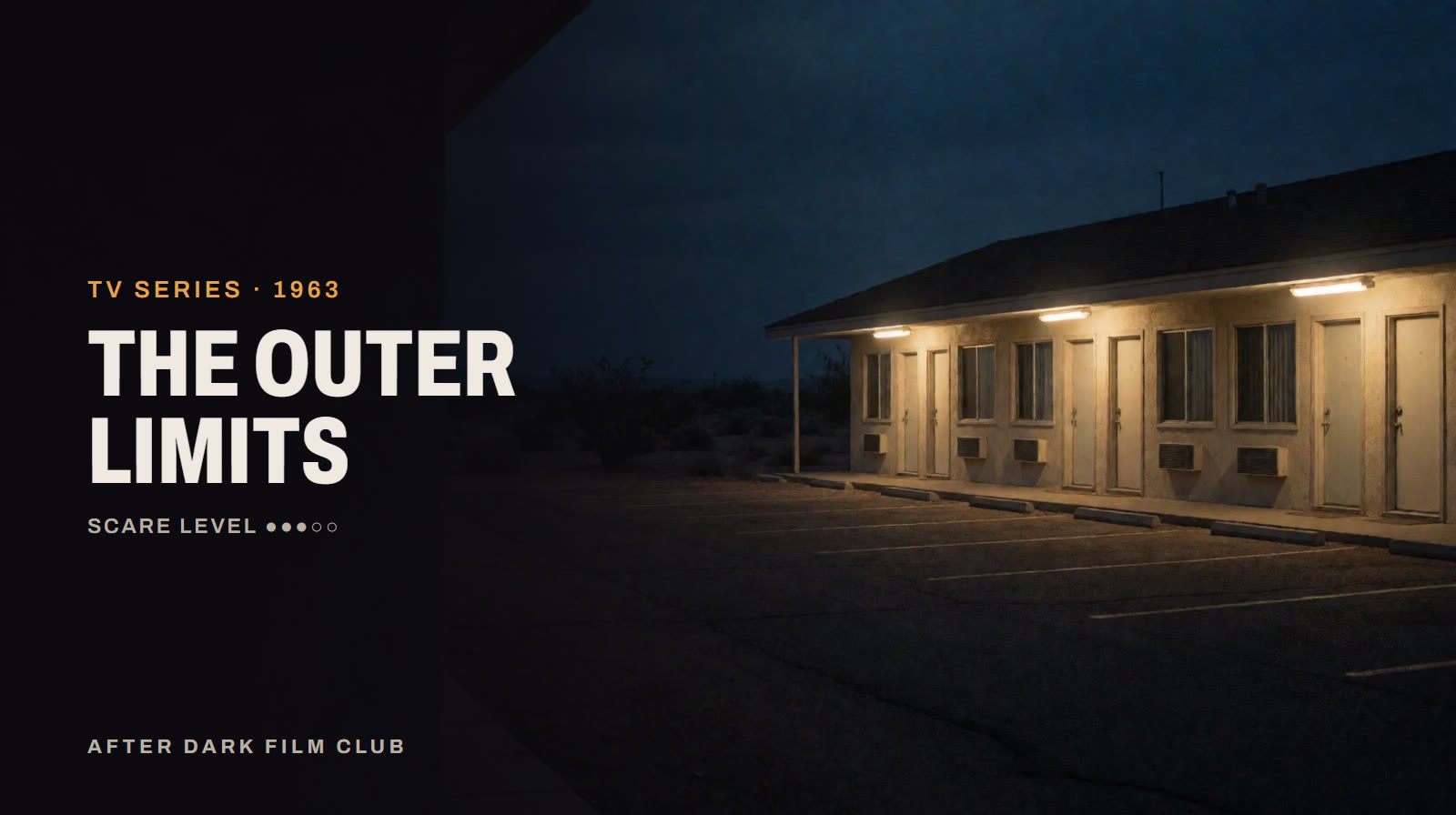 The Outer Limits, an After Dark title card